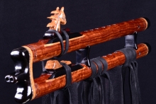 Grenadillo  Native American Flute, Minor, Mid G-4, #H5Ca